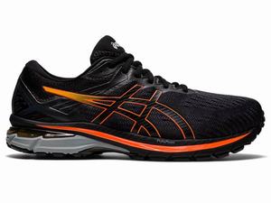 Asics GT-2000 9 G-TX Hardloopschoenen Heren Zwart Goud Oranje | 354-UEPDQA
