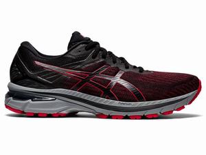 Asics GT-2000 9 Hardloopschoenen Heren Zwart Rood | 789-XZENQA