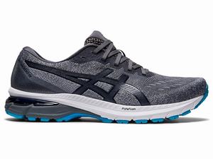 Asics GT-2000 9 KNIT Hardloopschoenen Heren Blauw | 643-KSXVTQ