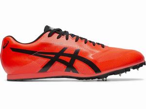Asics Hyper LD 6 Track Schoenen Dames Oranje Zwart Rood | 154-VLHWTA