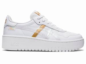 Asics JAPAN S PF Sneakers Dames Wit Goud | 260-XIPGWM