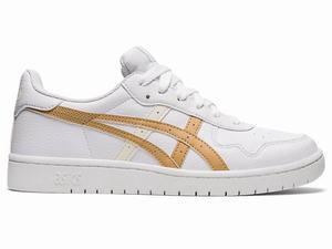 Asics JAPAN S Sneakers Dames Wit Bruin Beige | 382-FLMRGX