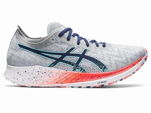 Asics MAGIC SPEED Hardloopschoenen Heren Grijs Blauw | 958-XIYKFO