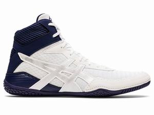 Asics MATCONTROL 2 Worstelschoenen Heren Wit Zilver Bruin | 205-AYZUWI