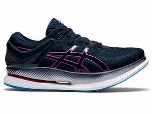 Asics METARIDE Hardloopschoenen Dames Blauw Paars | 410-WLYGDI