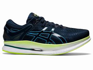 Asics METARIDE Hardloopschoenen Heren Blauw Groen | 140-STRGFK
