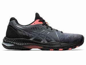 Asics NETBURNER BALLISTIC FF 2 L.E. Volleybalschoenen Dames Zwart Oranje | 683-SOGVRB