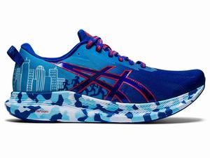 Asics NOOSA TRI 13 BOSTON Hardloopschoenen Heren Rood Blauw | 154-KZNETW