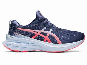 Asics NOVABLAST 2 Hardloopschoenen Dames Blauw | 235-MVXEDA