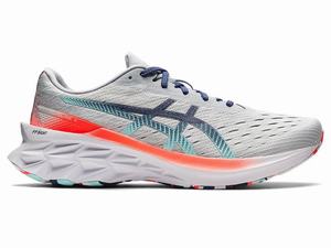 Asics NOVABLAST 2 Hardloopschoenen Heren Grijs Blauw | 081-SCQNYF