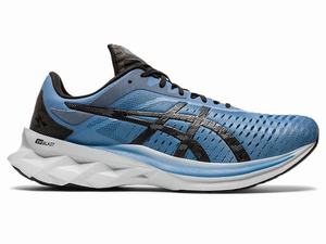 Asics NOVABLAST Hardloopschoenen Heren Grijs Zwart | 458-OABTFU