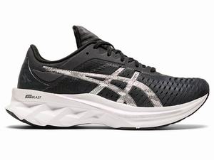 Asics NOVABLAST Platinum Hardloopschoenen Dames Grijs Zilver | 498-HCIXEK