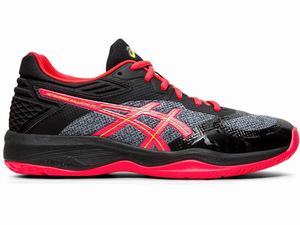 Asics Netburner Ballistic FF Volleybalschoenen Dames Zwart Roze | 972-VPRKSB