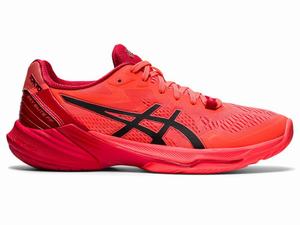 Asics SKY ELITE FF 2 TOKYO Volleybalschoenen Dames Oranje Rood Zwart | 568-HZJVEM