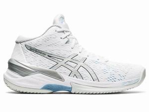 Asics SKY ELITE FF MT Volleybalschoenen Dames Wit Zilver | 326-OADEJF