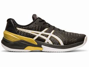 Asics SKY ELITE FF Volleybalschoenen Heren Zwart Wit | 723-LRKOMB