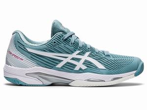Asics SOLUTION SPEED FF 2 Tennisschoenen Dames Wit Blauw | 834-ECXLZM
