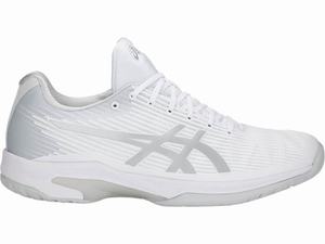 Asics SOLUTION SPEED FF Tennisschoenen Heren Wit Zilver | 168-NHRXDI