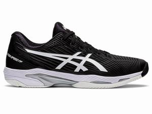 Asics SOLUTION SPEED FF Tennisschoenen Heren Zwart Wit | 709-PQSDTO