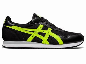 Asics TIGER RUNNER Sneakers Heren Zwart Groen | 925-ALNTZB